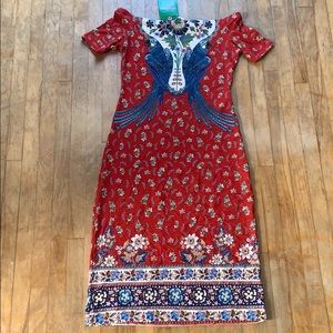 Farm Rio Bodycon Midi Dress